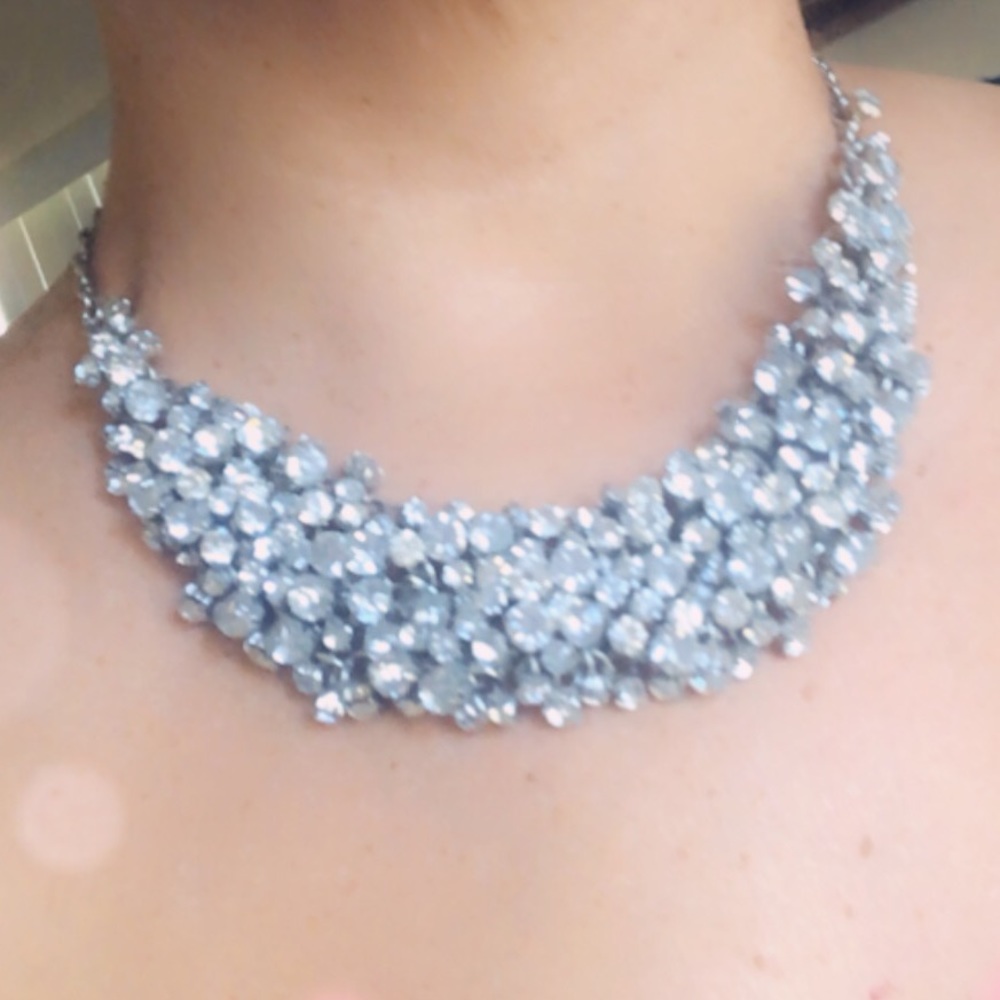 Bebe Diamond Statement Necklace - image 2